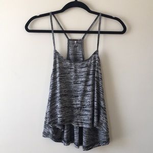 Poof >> NWOT!! Marbled Crop Top